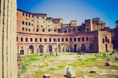Trajan'ın market, Roma retro görünüm