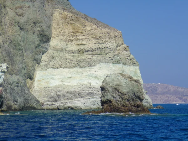 ギリシャの aspri ビーチ — ストック写真