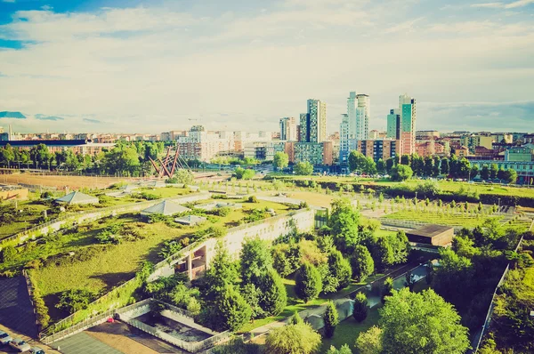 Parco dora, turin retro titta — Stockfoto