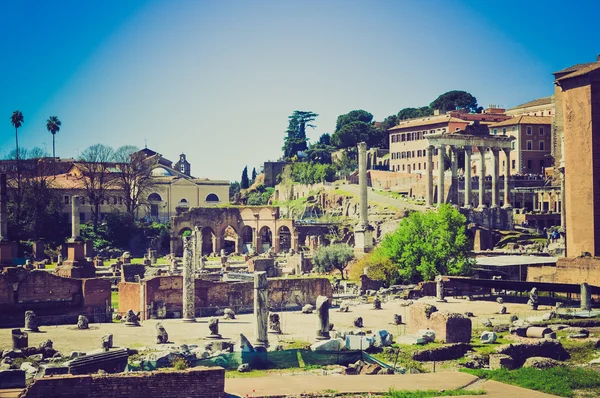 Roman Forum, Rome retro look — Stock Photo, Image