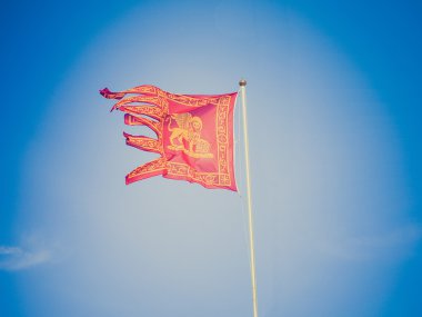 Venedik venezia bayrak retro bak