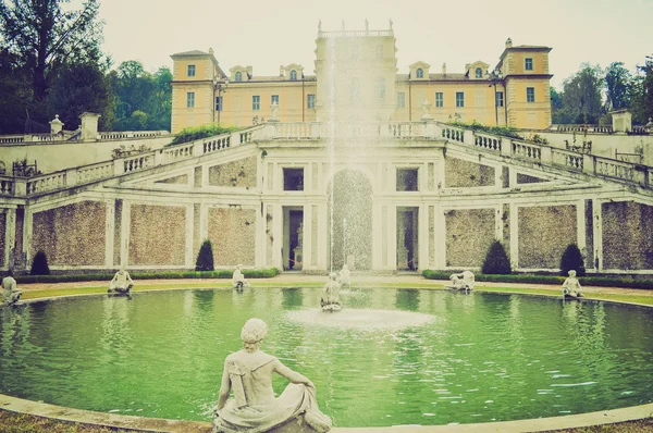 Villa della Regina Turin retro look — Stock Photo, Image