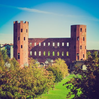 Torri palatine, turin retro görünüm