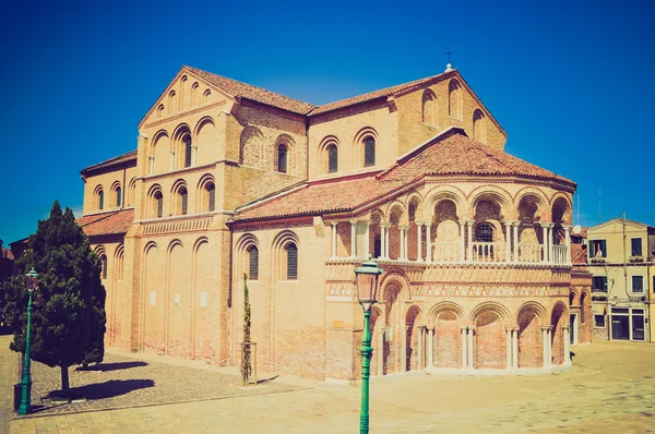 San Pietro Martire im venezianischen Retro-Look — Stockfoto