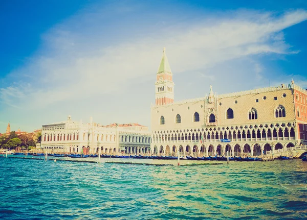 San marco w Wenecji retro spojrzenie — Zdjęcie stockowe