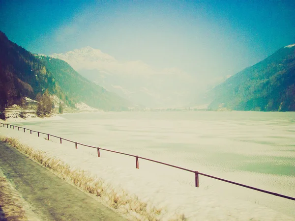 Bernina, Switzerland retro looking — Stock Photo, Image