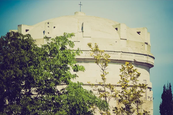 Mausoleo di Teodorico, Ravenna retro olhando — Fotografia de Stock