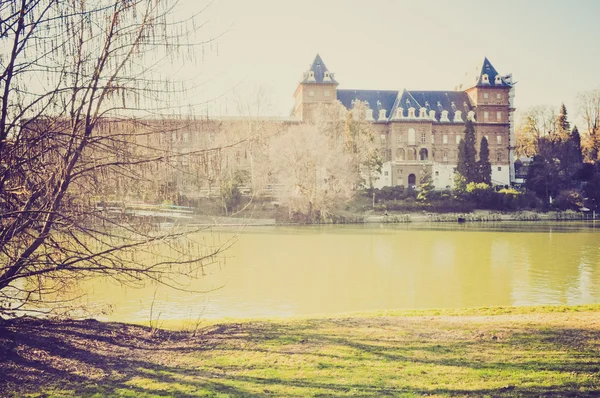 Castello del Valentino olhar retro — Fotografia de Stock