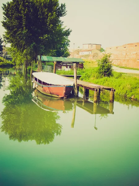 Padua, İtalya retro görünümlü — Stok fotoğraf