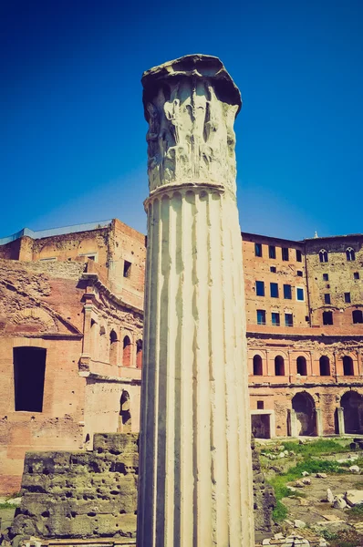 市集，罗马复古的外观 — 图库照片
