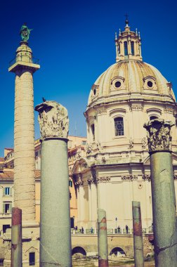 Trajan'ın market, Roma retro görünüm