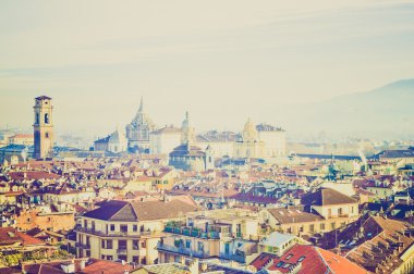 Turin görünümü retro bak