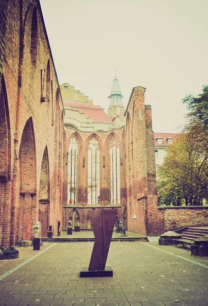 Klosterkirche, berlin retro görünüm — Stok fotoğraf