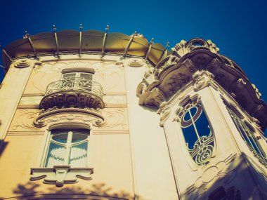 Casa la fleur, turin retro görünüm