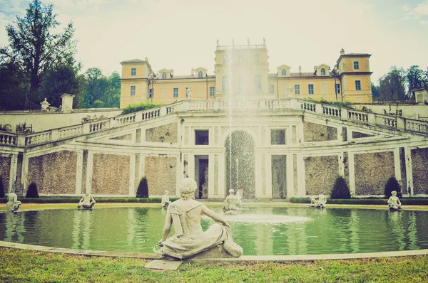 Villa della Regina Turin retro look — Stock Photo, Image