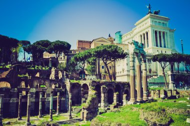 Roma Forumu, Roma retro görünüm