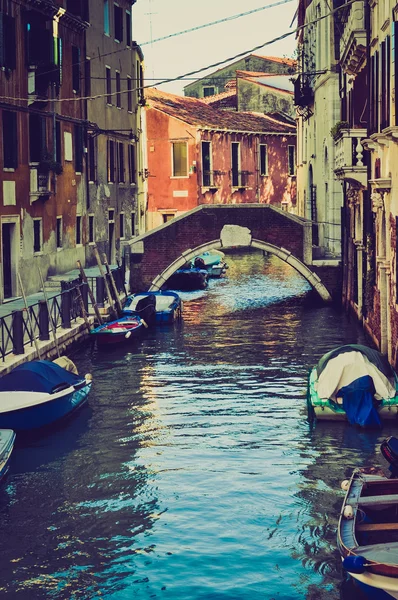 ヴェネツィア、イタリアのレトロな外観 — Stock fotografie