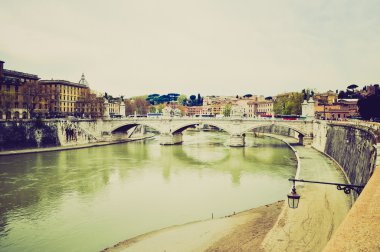 Roma, İtalya retro görünüm
