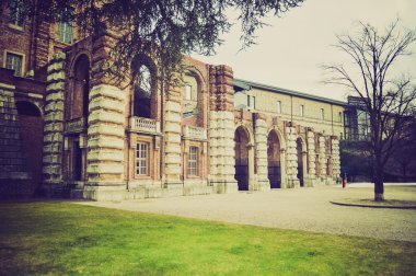 castello di rivoli retro görünümlü