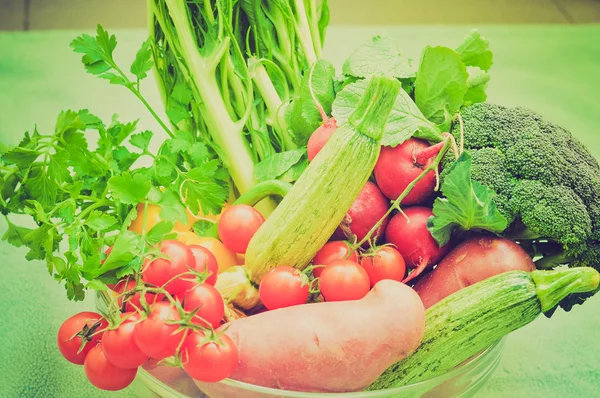 Vegetables retro looking — Stock Photo, Image