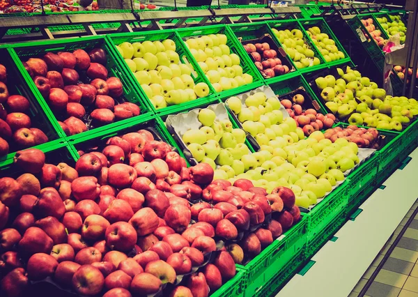 Supermarket retro looking — Stock Photo, Image