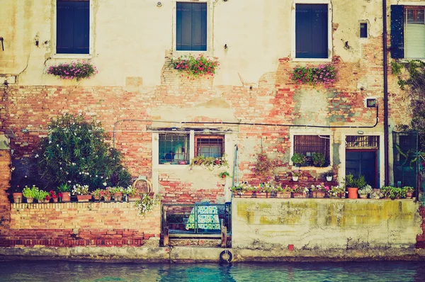 Venedig, italienischer Retro-Look — Stockfoto