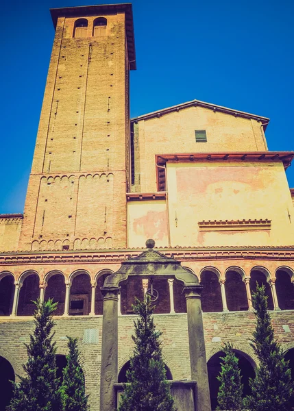 Vintage hledáte bologna, Itálie — Stock fotografie