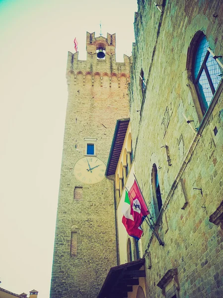 Arezzo, Italy retro looking — Stock Photo, Image