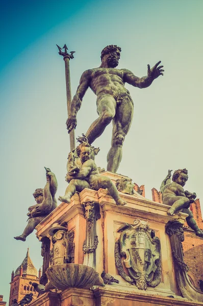 Vintage looking Bologna Italy — Stock Photo, Image