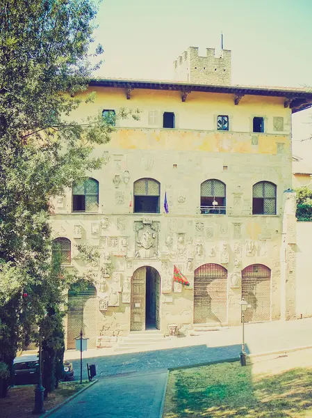 Arezzo, Italië retro op zoek — Stockfoto