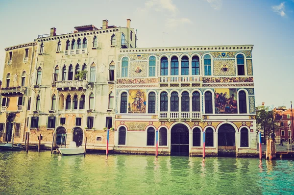 Venedik venezia retro bak — Stok fotoğraf