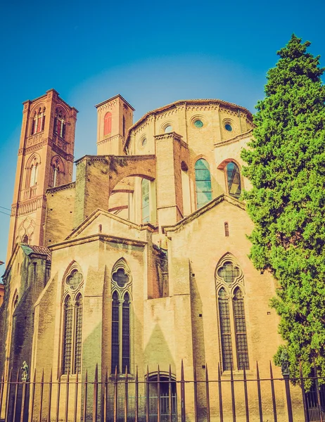 Vintage looking Bologna Italy — Stock Photo, Image
