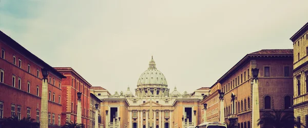 San Pietro, Rome retro look — Stock Photo, Image