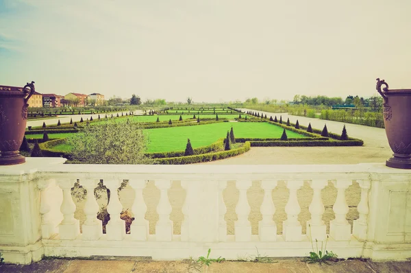 Reggia di Venaria retro olhando — Fotografia de Stock