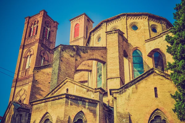 Vintage looking Bologna Italy — Stock Photo, Image