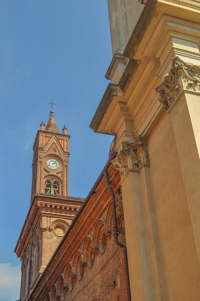 San Giovanni Battista church Bra — Stock Photo, Image