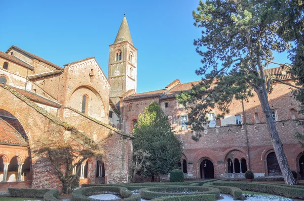 Abbazia di Staffarda — Foto Stock