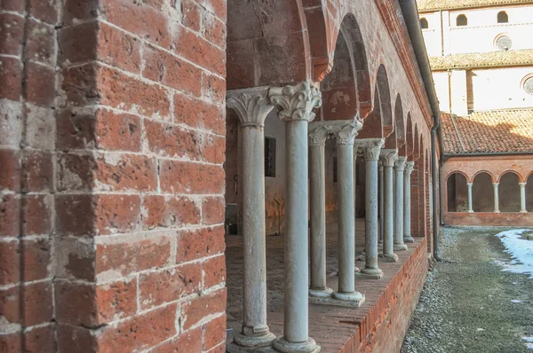 Abbazia di Staffarda — Foto Stock