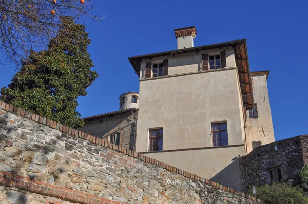 Castello della manta kasteel — Stock fotografie