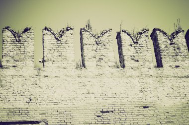 Vintage sepya Kalesi