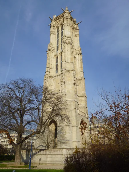 Tour Saint Jacques Parigi — Foto Stock