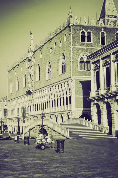 Vintage sepia Venecia Venezia — Foto de Stock