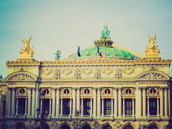 Retro vypadat Pařížské opery — Stock fotografie