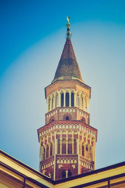 Retro görünüm san fedele kilise milan — Stok fotoğraf