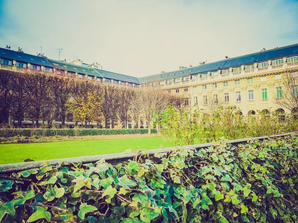 Regard rétro Palais Royal Paris — Photo