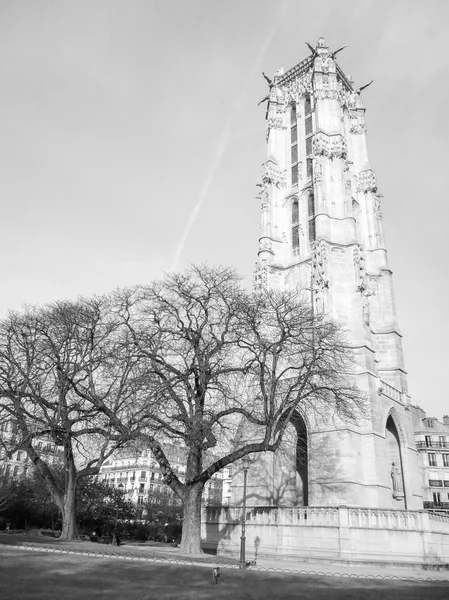 Tours St Jacques París — Foto de Stock