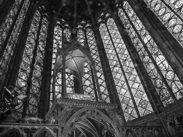 Sainte Chapelle ปารีส — ภาพถ่ายสต็อก