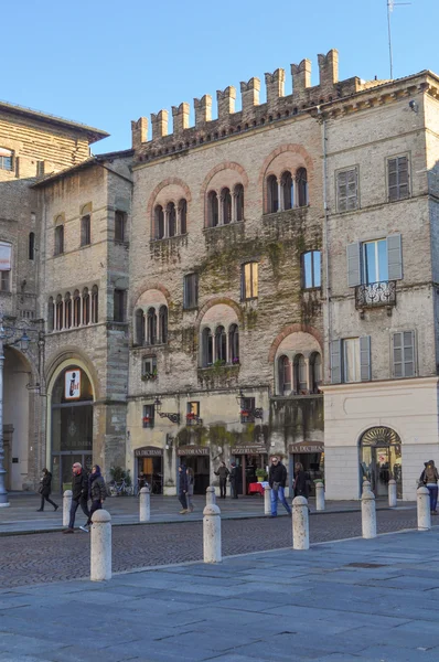 Turistas em Parma Itália — Fotografia de Stock