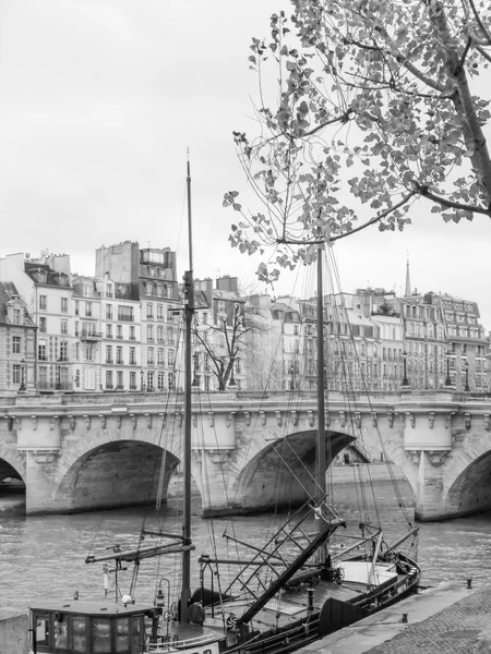 Ile de la cite Paryż — Zdjęcie stockowe