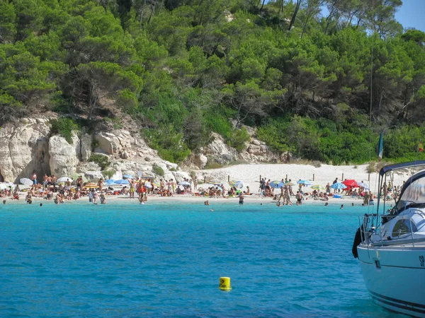 Turistas en Menorca —  Fotos de Stock